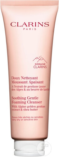 Clarins Demachiant Spumant Delicat Calmant Pielea Foarte Uscată Sensibilă Tub De 125ml - Img 1