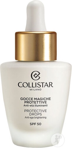 Collistar Picături Protectoare Antirid SPF50 Flacon cu Pipetă 30ml - Img 1