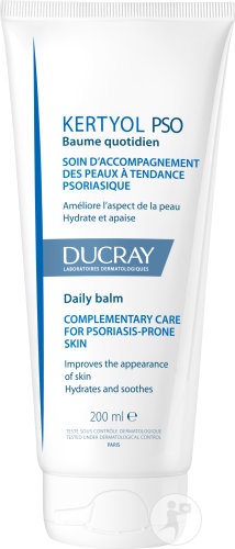 Ducray Kertyol P.S.O. Balsam Zilnic Pentru Piele Cu Tendință Psoriazică 200ml - Img 1
