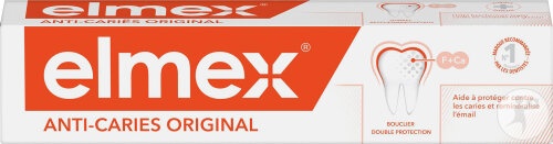 Elmex Pastă Dinți Anticarii Original Tub 75ml - Img 1