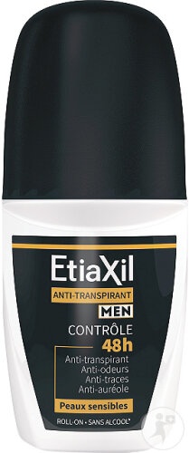 Etiaxil Deodorant Anti-Transpirație Roll-On Bărbați 48h Piele Sensibilă 50ml - Img 1