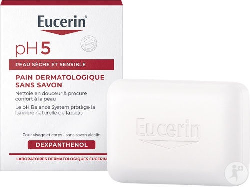 Eucerin Ph5 Săpun Dermatologic Pentru Piele Uscată Și Sensibilă 100g - Img 1
