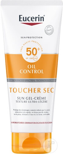 Eucerin Sun Oil Control SPF50+ Gel-Cremă Ultra-Light Cu Acțiune Matifiantă Tub 200ml - Img 1