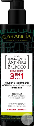 Garancia Formulă Fermecată Anti-Piele De Crocodil Cremă De Corp 3în1 Cu Pompiță 400ml - Img 1