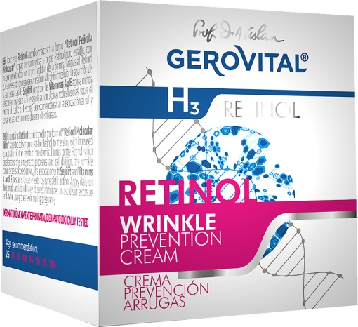 Gerovital H3 Retinol Cremă Prevenire Riduri 50ml - Img 1