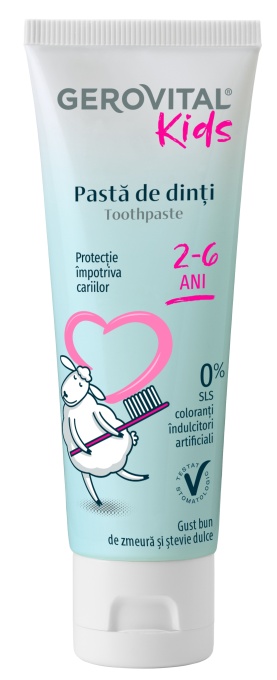 Gerovital Kids Pastă De Dinți 50ml - Img 1