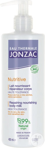 Jonzac Eau Thermale Lapte Nutritiv Și Reparator Pentru Corp Flacon Cu Pompiță 400ml - Img 1