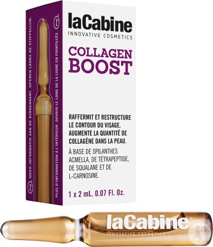 LaCabine Collagen Boost Fiola Îngrijire Față Toate Tipurile De Ten 2ml - Img 1