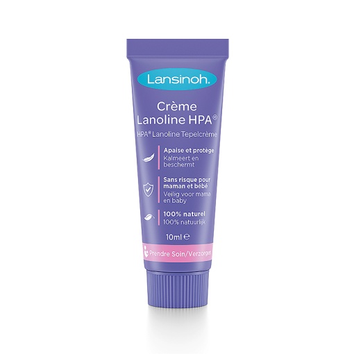 Lansinoh HPA Cremă Cu Lanolină Pentru Sâni Tub 10 ml - Img 1