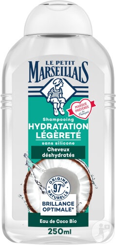 Le Petit Marseillais Infusion Hidratare Șampon Delicat Apă De Cocos 250ml - Img 1