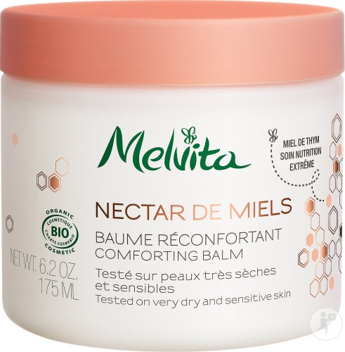 Melvita Nectar De Miels Balsam Reconfortant Pentru Piele Foarte Uscată Borcan 175ml - Img 1