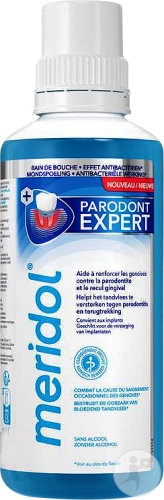 Meridol Parodont Expert Apă De Gură Flacon 400ml - Img 1