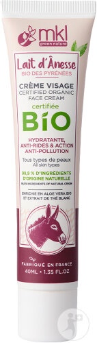 MKL Green Nature Cremă De Față Cu Lapte De Măgăriță Bio Din Pirinei Tub 40ml - Img 1