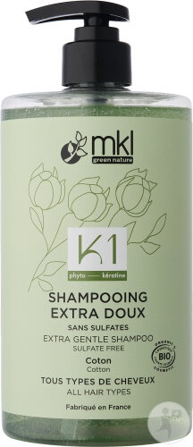 MKL Green Nature K1 Șampon Extra Dulce Bio Flacon Pompa 750ml - Img 1