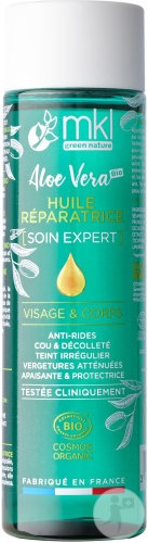 MKL Green Nature Ulei De Corp Reparator Expert Cu Aloe Vera 75ml - Img 1
