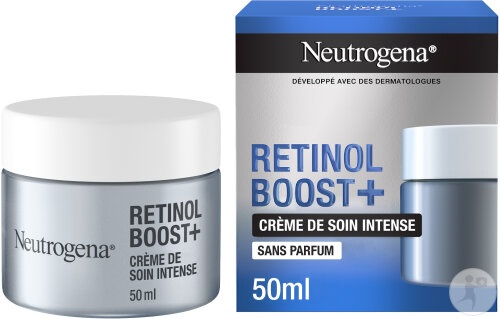 Neutrogena Anti-Age Retinol Boost+ Cremă Pentru Față Intensivă Fara Parfum 50ml - Img 1