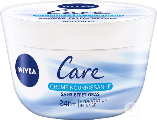 Nivea Care Nutrition Intense Cremă Pentru Față Și Corp Cu Absorbție Rapidă Borcan 400ml - Img 1