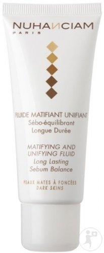 Nuhanciam Fluid Matifiant Uniformizant Pentru Ten Măsliniu Spre Închis 40ml - Img 1
