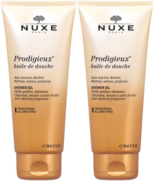 Pachet Nuxe Prodigieux Ulei De Duș Parfumat Corp 2x200ml - Img 1