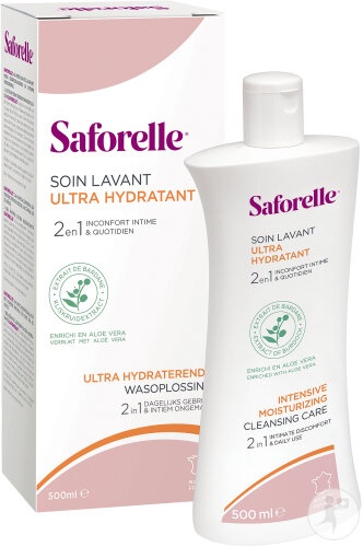 Saforelle Gel De Curățare Ultra-Hidratant 500ml - Img 1