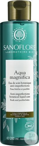 Sanoflore Aqua Merveilleuse Esență Botanică Perfectoare Pentru Piele Mixtă Și Grasă Flacon 200ml - Img 1
