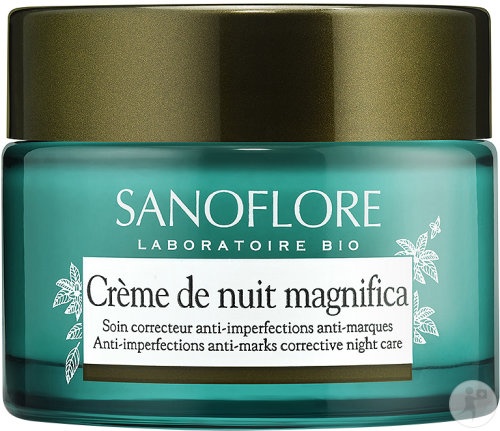 Sanoflore Crème Nuit Magnifica Îngrijire Botanică De Noapte Ten Mixt Sau Gras 50ml - Img 1
