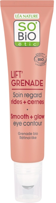 So'Bio Étic Lift'Grenade Cremă Contur Ochi Antirid + Cearcăne Bio Tub 15ml - Img 1