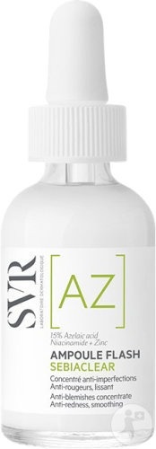 SVR Sebiaclear Ampoule [AZ] Flash Ser Concentrat Anti-Imperfecțiuni Cu 15% Acid Azelaic 30ml - Img 1
