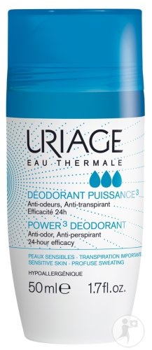 Uriage Deodorant Power 3 Roll-On 50ml - Img 1
