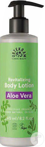 Urtekram Aloe Vera Loțiune De Corp Revitalizantă 245ml - Img 1