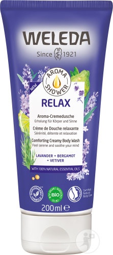 Weleda Aroma Shower Relax Cremă De Duș Relaxantă Tub 200ml - Img 1