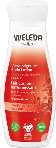 Weleda Lapte De Corp Cu Rodie Pentru Fermitate Piele Matură 200ml - Img 1