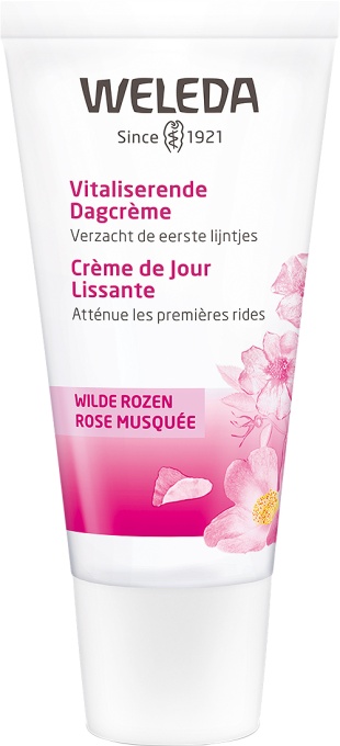 Weleda Trandafir Sălbatic Cremă De Zi Vitalizantă Piele Uscată Tub 30ml - Img 1