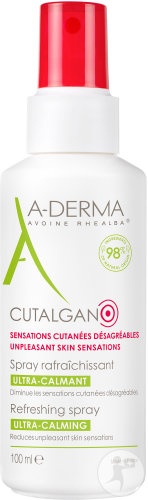 A-Derma Cutalgan Spray Revigorant Ultra-Calmant Flacon 100 ml - Img 1