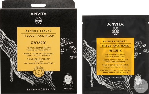 Apivita Mastic Mască De Față Efect Lifting Şi De Tonifiere 15ml - Img 1