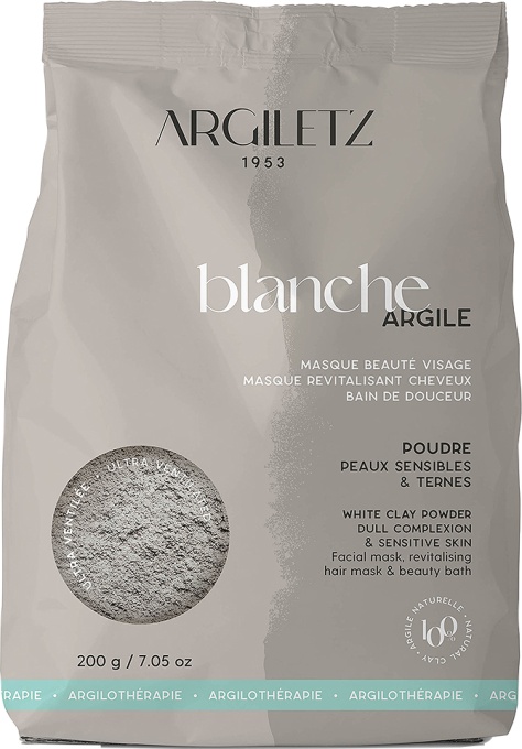 Argiletz Argilă Albă Piele Ternă 200g - Img 1