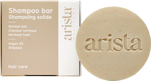 Arista Ayurveda Șampon Solid Pentru Păr Normal 80g - Img 1