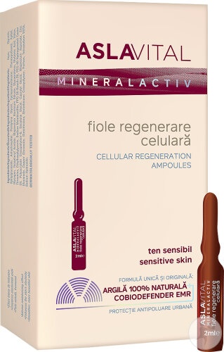 Aslavital Fiole Regenerare Celulară 7x2ml - Img 1