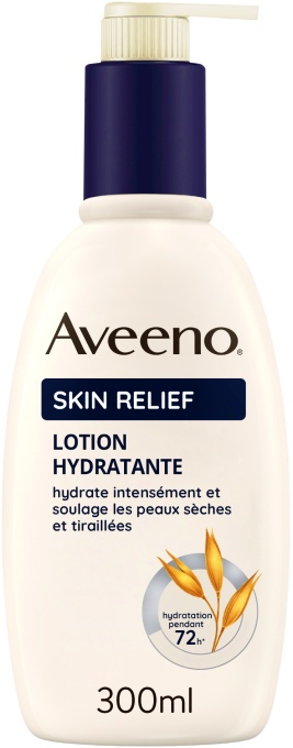 Aveeno Skin Relief Loțiune De Corp Hidratantă Flacon Cu Pompă 300ml - Img 1