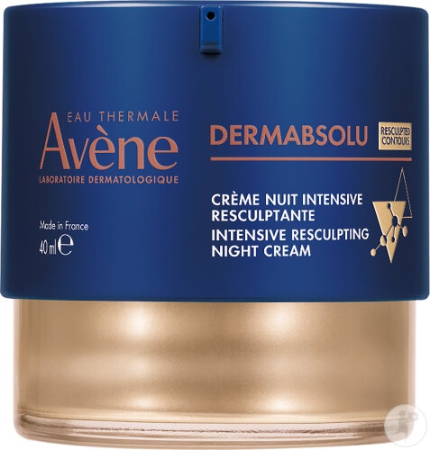 Avène Dermabsolu Night Intensive Resculpting Cremă Anti-Aging Bakuchiol &amp; Niacinamide 40ml - Img 1