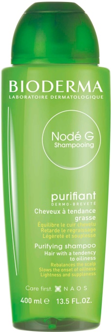 Bioderma Nodé G Șampon Purificator Pentru Păr Gras 400ml - Img 1