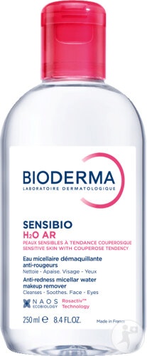 Bioderma Sensibio Créaline H2O AR Apă Micelară Pentru Piele Cu Roșeață 250ml - Img 1