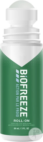 Biofreeze Gel Anti-Durere Cu Acțiune Rece Dureri Articulare Și Musculare Roll-On 89ml - Img 1