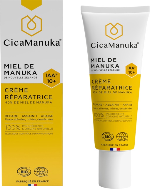 CicaManuka Cremă Reparatoare Miere De Manuka IAA10+ Bio Tub 40ml - Img 1