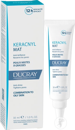 Ducray Keracnyl Mat Piele Mixtă Şi Grasă 30ml - Img 1