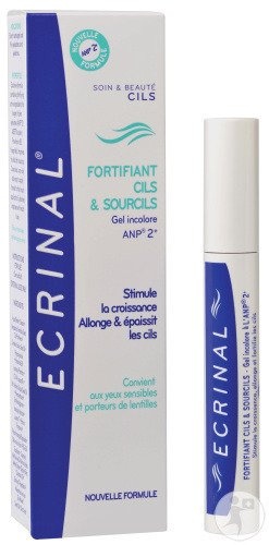 Ecrinal Gel Fortifiant Pentru Gene Și Sprâncene Incolor ANP 2+ 8ml - Img 1