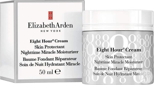 Elizabeth Arden Eight Hour Cream Balsam Fondant Reparator Noapte Borcan 50ml - Img 1