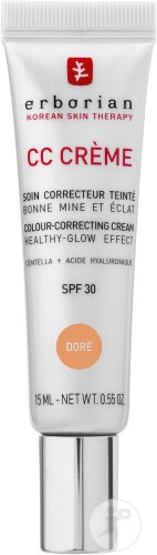 Erborian CC Bonne Mine &amp; Éclat Crema Corectoare Nuantatoare Doré 15ml - Img 1