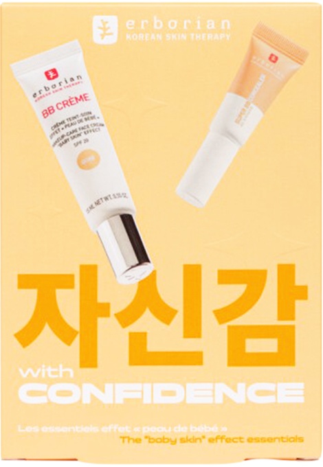 Erborian Set Cadou Confidence BB Cream X Concealer Auriu 2 Produse - Img 1