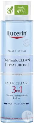 Eucerin DermatoClean Apă Micelară 3în1 Flacon 400ml - Img 1